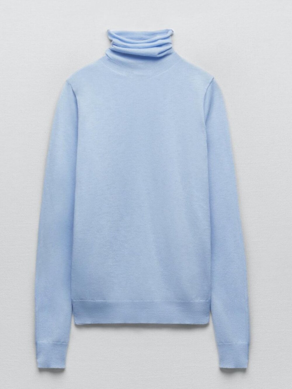 Zara FUNNEL NECK SWEATER